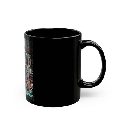 A Marvelous Surprise, Woman's Home Companion, April 1940 - Black Coffee Mug-Go Mug Yourself