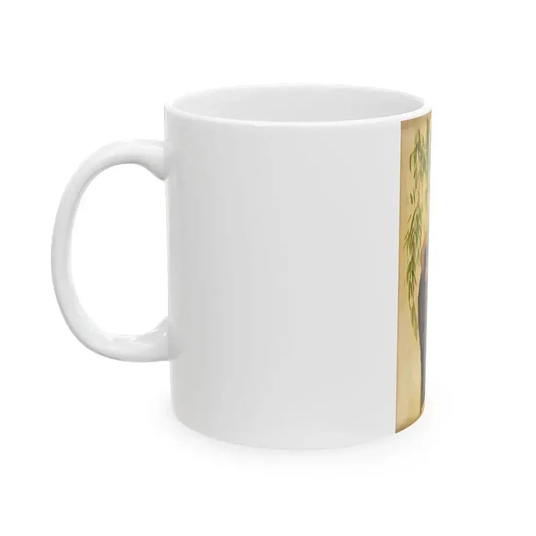 A Matter For Percival, Saturday Evening Post story illustration, February 18, 1950 - White Coffee Mug - Go Mug Yourself