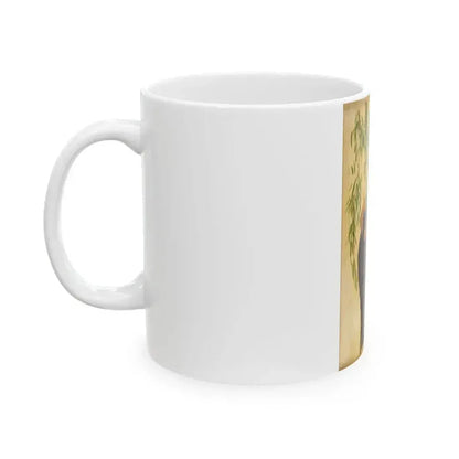 A Matter For Percival, Saturday Evening Post story illustration, February 18, 1950 - White Coffee Mug - Go Mug Yourself