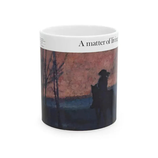 A Matter of Living, Redbook, July 1967 - White Coffee Mug 11oz - Go Mug Yourself