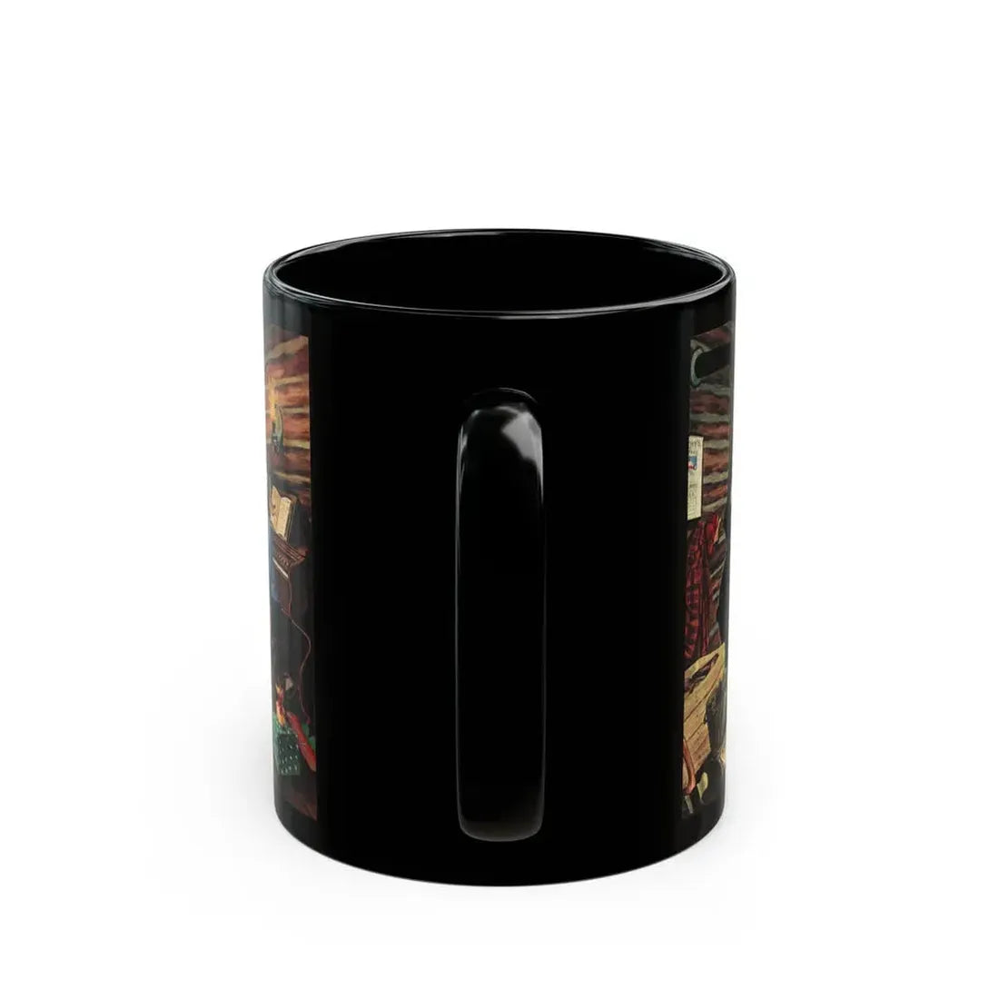 A Matter of Principle, Collier's, December 24, 1949 - Black Coffee Mug - Go Mug Yourself
