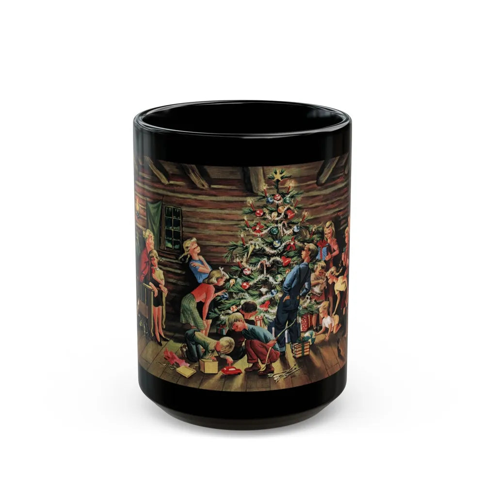 A Matter of Principle, Collier's, December 24, 1949 - Black Coffee Mug-15oz-Go Mug Yourself