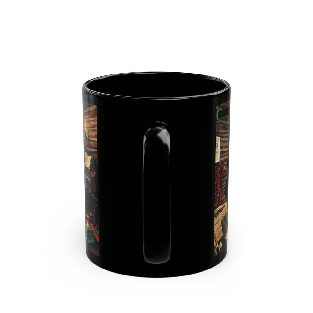 A Matter of Principle, Collier's, December 24, 1949 - Black Coffee Mug-Go Mug Yourself