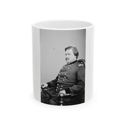 A. Mccook (U.S. Civil War) White Coffee Mug 11oz - Go Mug Yourself