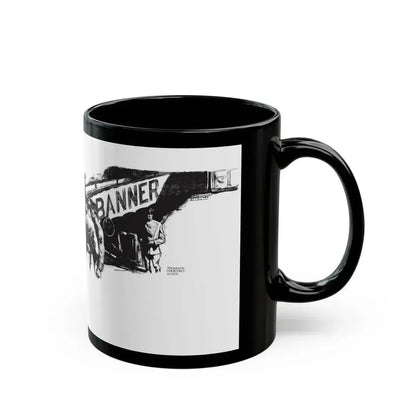 A Million in Gold, Collier's, March 10, 1928 - Black Coffee Mug - Go Mug Yourself