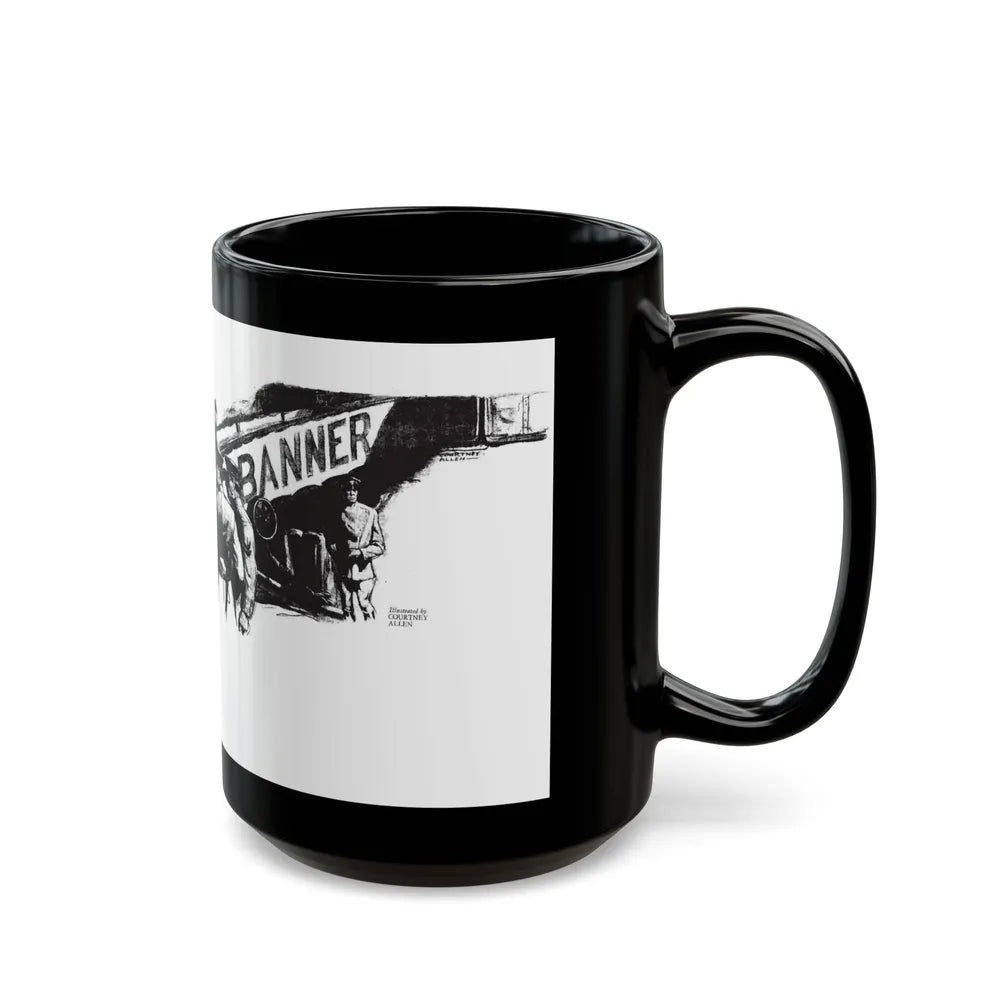 A Million in Gold, Collier's, March 10, 1928 - Black Coffee Mug-Go Mug Yourself