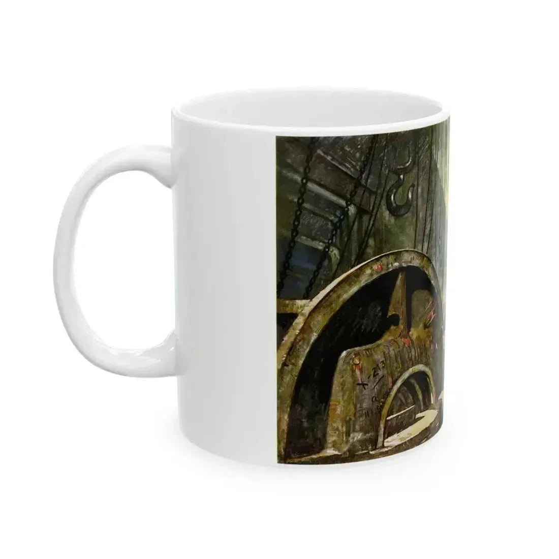 A Million Volt X-Ray Machine, 1945 - White Coffee Mug - Go Mug Yourself