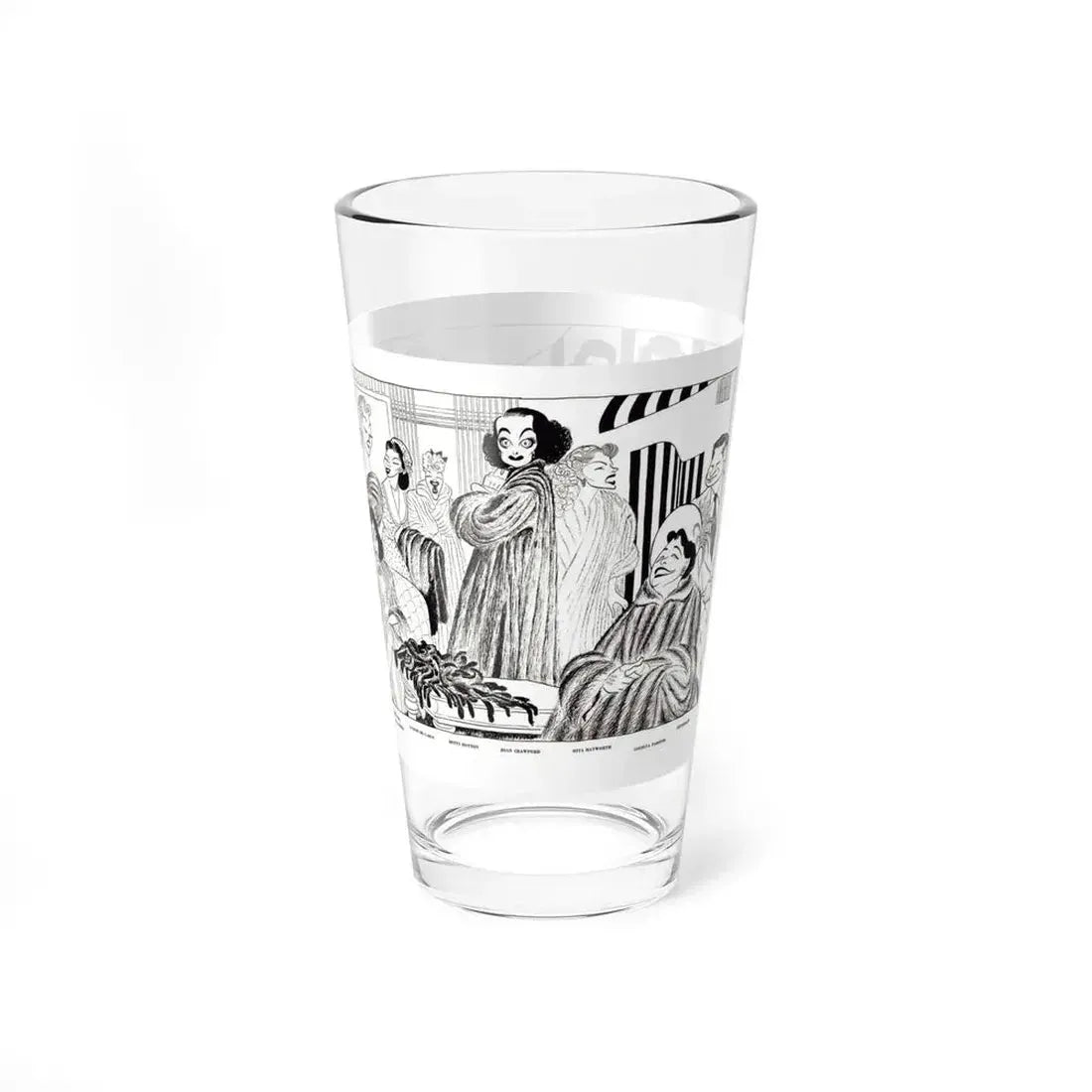 A Mink's-Eye View of Hollywood, Collier's, September 13, 1952 (Magazine Illustration) Pint Glass 16oz - Go Mug Yourself