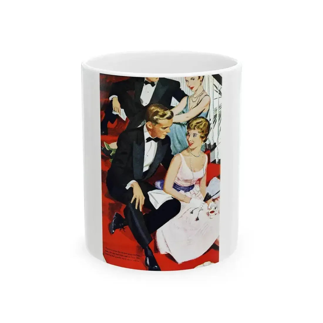 A Minority Report, Good Housekeeping, November 1950 - White Coffee Mug 11oz - Go Mug Yourself