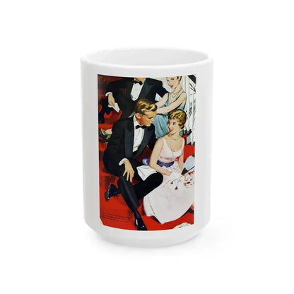 A Minority Report, Good Housekeeping, November 1950 - White Coffee Mug 15oz - Go Mug Yourself