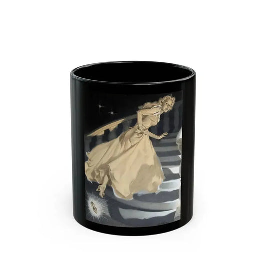 A Modern Cinderella, story Illustration - Black Coffee Mug 11oz - Go Mug Yourself