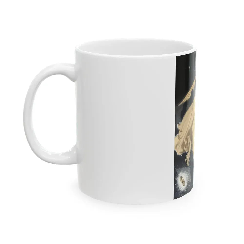 A Modern Cinderella, story Illustration - White Coffee Mug - Go Mug Yourself