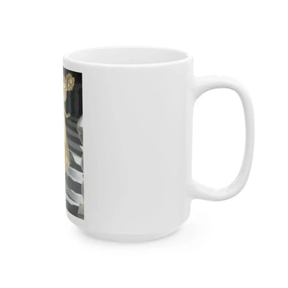 A Modern Cinderella, story Illustration - White Coffee Mug - Go Mug Yourself