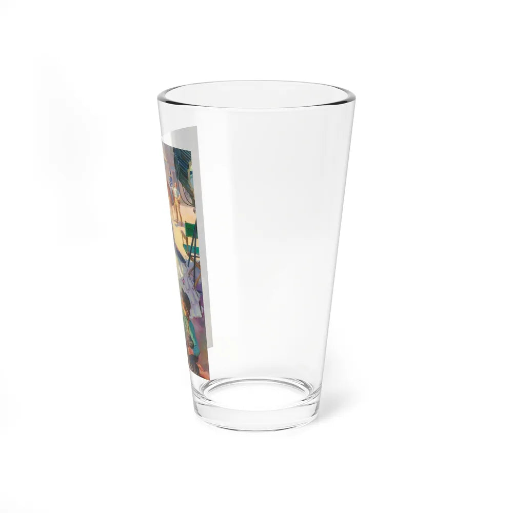 A Moment Off-Stage, possible Coca-Cola advertisement, 1945 (Magazine Illustration) Pint Glass 16oz-Go Mug Yourself