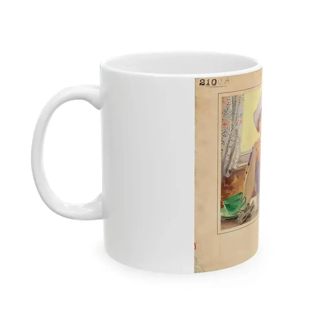 A Morning Thought, Cream of Wheat advertisment - White Coffee Mug - Go Mug Yourself