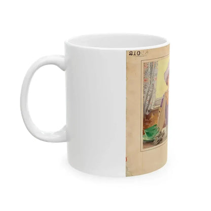 A Morning Thought, Cream of Wheat advertisment - White Coffee Mug - Go Mug Yourself