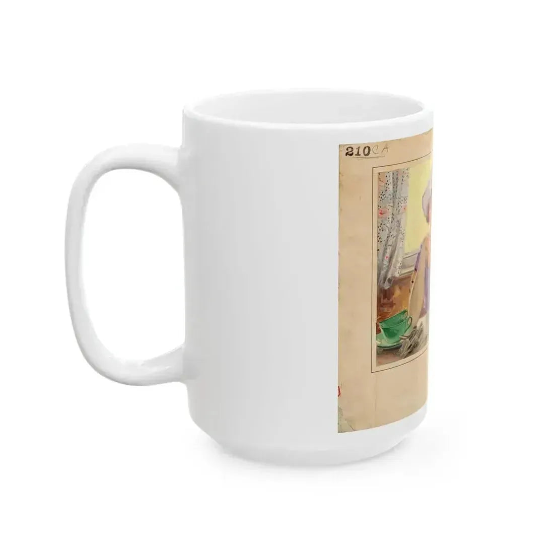 A Morning Thought, Cream of Wheat advertisment - White Coffee Mug - Go Mug Yourself