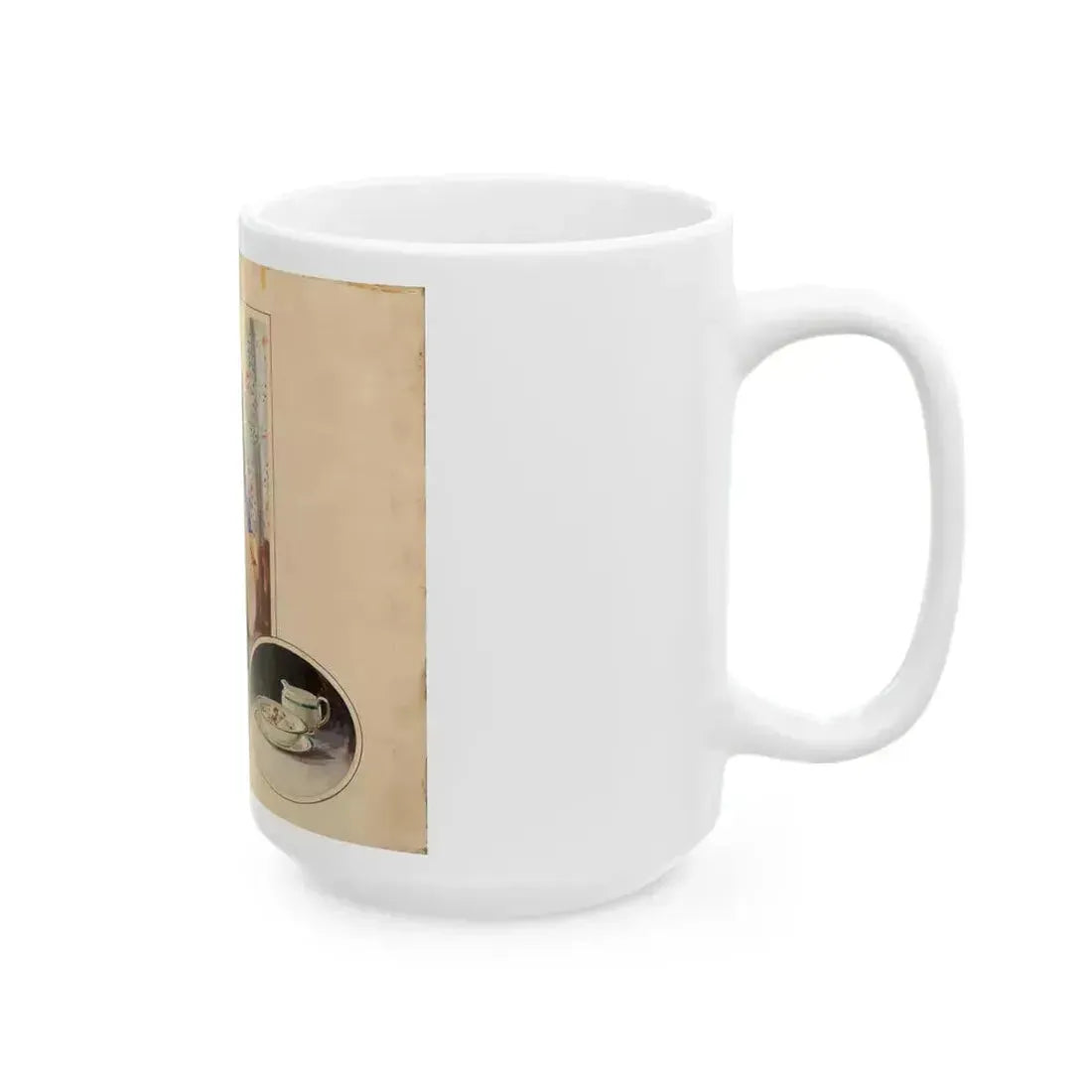 A Morning Thought, Cream of Wheat advertisment - White Coffee Mug - Go Mug Yourself