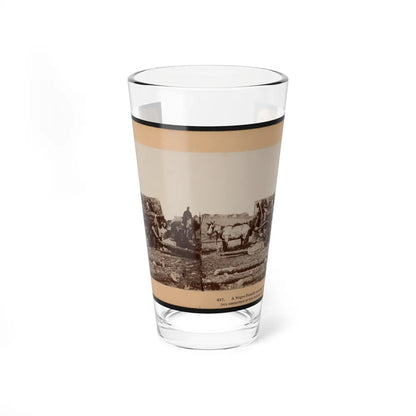 A Negro Family Coming Into The Union Lines (U.S. Civil War) Pint Glass 16oz-16oz-Go Mug Yourself