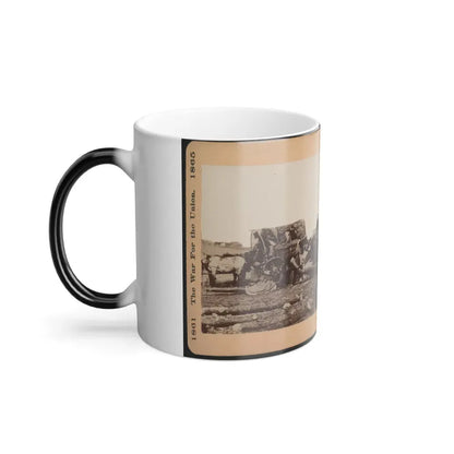 A Negro Family Coming Into the Union Lines (U.S. Civil War) Color Changing Coffee Mug 11oz - Go Mug Yourself