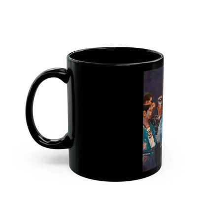 A New York Street Gang, Life magazine cover, September 9, 1957 - Black Coffee Mug - Go Mug Yourself