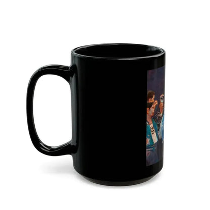 A New York Street Gang, Life magazine cover, September 9, 1957 - Black Coffee Mug - Go Mug Yourself
