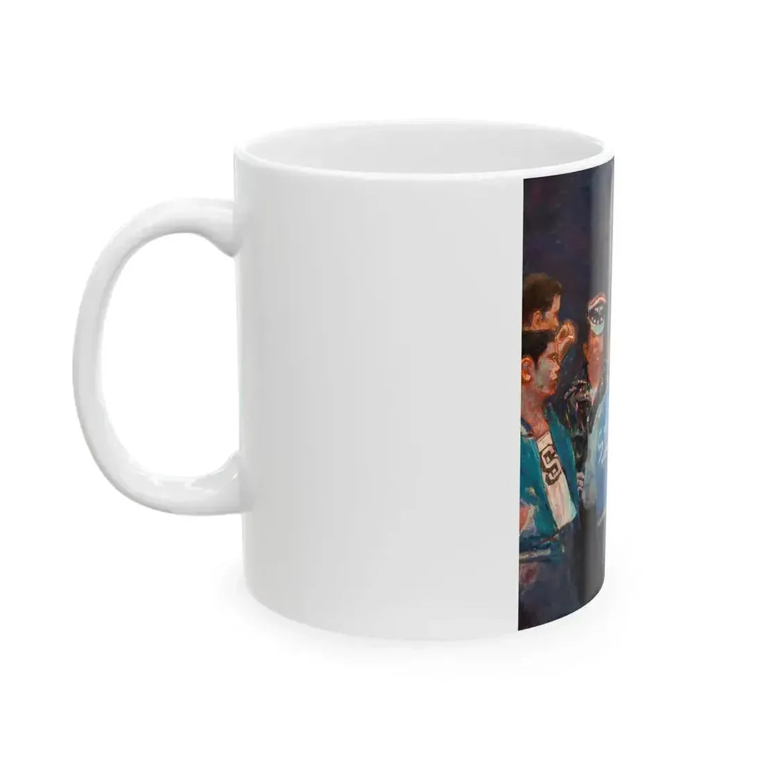 A New York Street Gang, Life magazine cover, September 9, 1957 - White Coffee Mug - Go Mug Yourself