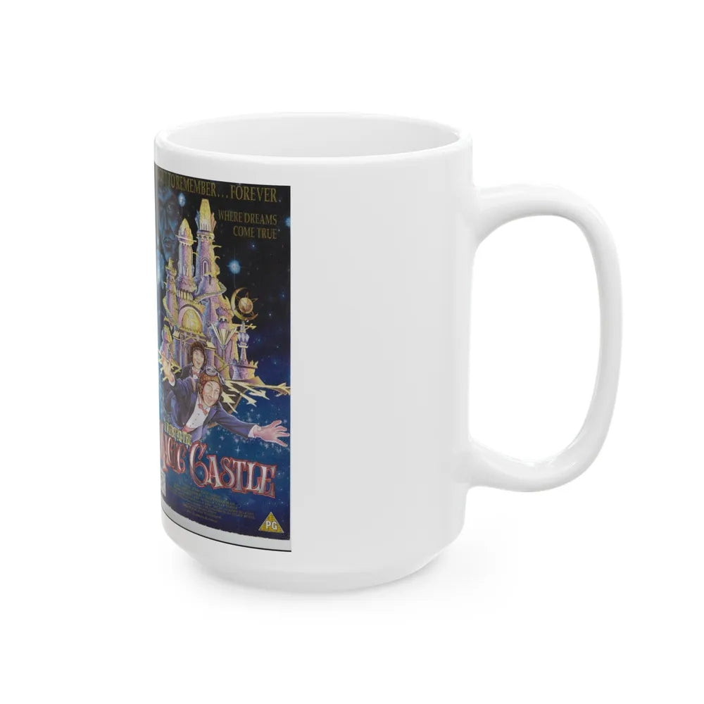 A NIGHT AT THE MAGIC CASTLE (VHS COVER) - White Coffee Mug-Go Mug Yourself