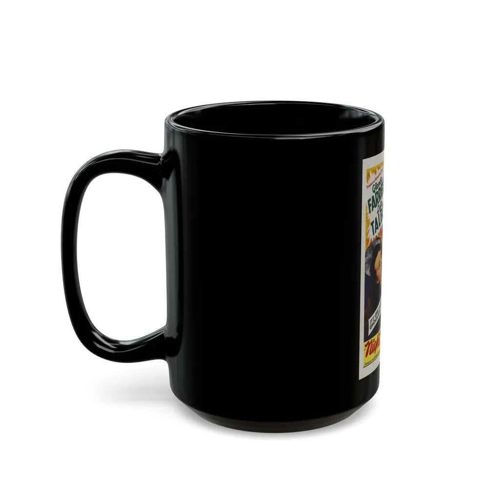 A NIGHT FOR CRIME 1943 Movie Poster - Black Coffee Mug-Go Mug Yourself