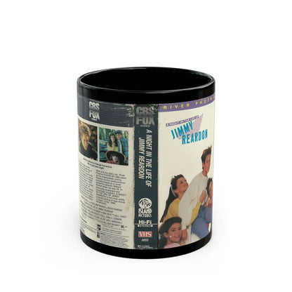 A NIGHT IN THE LIFE OF JIMMY REARDON (VHS COVER) - Black Coffee Mug-11oz-Go Mug Yourself