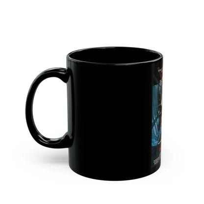 A NIGHTMARE ON ELM STREET 1984 Movie Poster - Black Coffee Mug-Go Mug Yourself