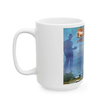 A NIGHTMARE ON ELM STREET 3 THE DREAM WARRIORS INCLUDES HIT MUSIC VIDEO (VHS COVER) - White Coffee Mug - Go Mug Yourself