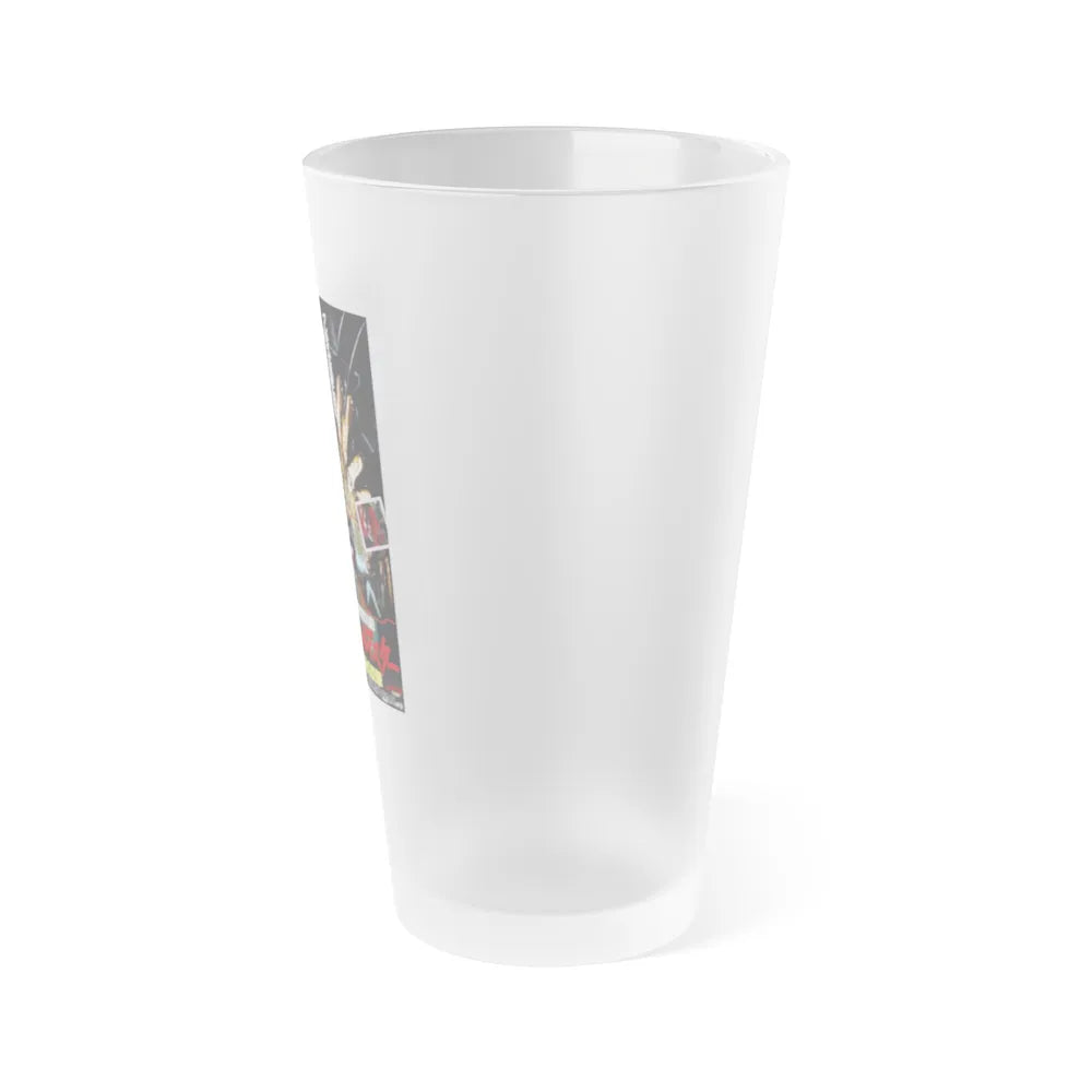 A NIGHTMARE ON ELM STREET 4 THE DREAM MASTER (ASIAN) 1988 Movie Poster - Frosted Pint Glass 16oz-Go Mug Yourself