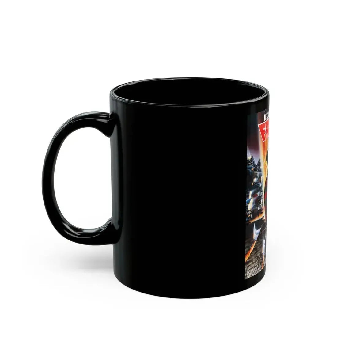 A NIGHTMARE ON ELM STREET 4 THE DREAM MASTER (FRENCH) 1988 Movie Poster - Black Coffee Mug - Go Mug Yourself