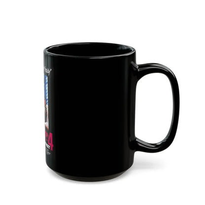 A NIGHTMARE ON ELM STREET 4 THE DREAM MASTER (GERMAN) 1988 Movie Poster - Black Coffee Mug - Go Mug Yourself