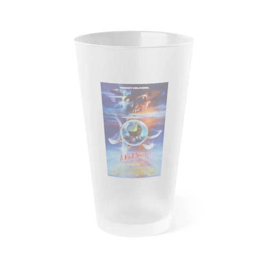 A NIGHTMARE ON ELM STREET 5 THE DREAM CHILD 1989 Movie Poster - Frosted Pint Glass 16oz-16oz-Frosted-Go Mug Yourself