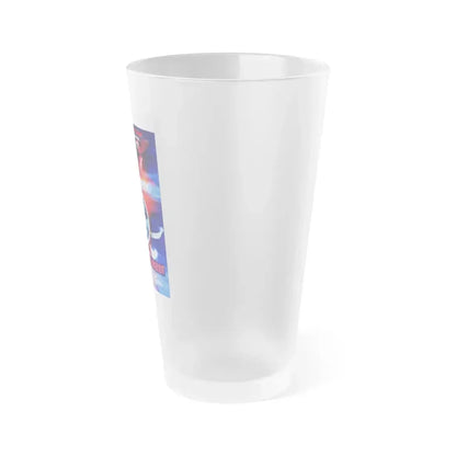 A NIGHTMARE ON ELM STREET 5 THE DREAM CHILD (DANISH) 1989 Movie Poster - Frosted Pint Glass 16oz - Go Mug Yourself