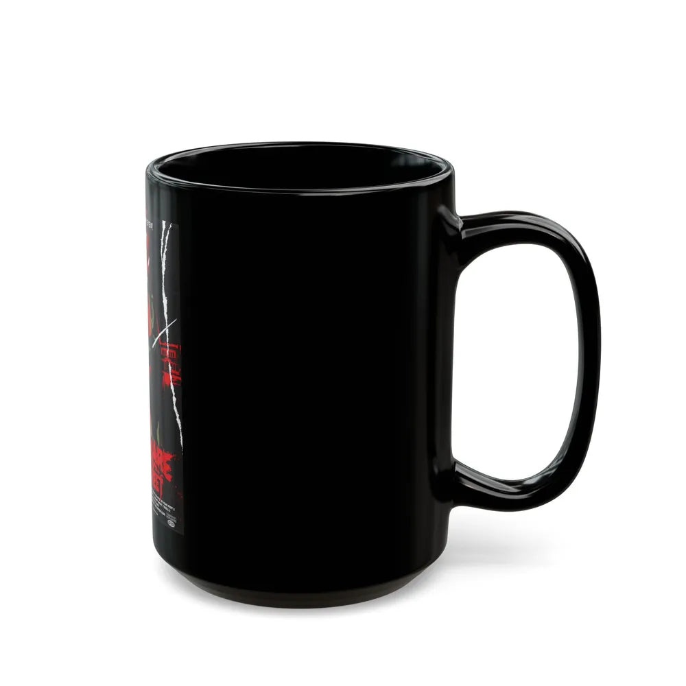 A NIGHTMARE ON ELM STREET (ALAMO) 1984 Movie Poster - Black Coffee Mug-Go Mug Yourself