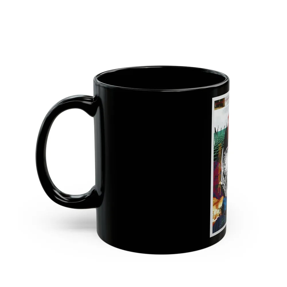 A NIGHTMARE ON ELM STREET (ASIAN) 1984 Movie Poster - Black Coffee Mug-Go Mug Yourself