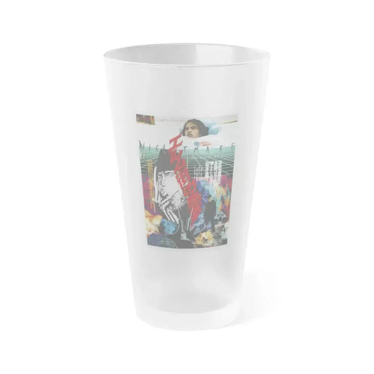 A NIGHTMARE ON ELM STREET (ASIAN) 1984 Movie Poster - Frosted Pint Glass 16oz 16oz Frosted - Go Mug Yourself