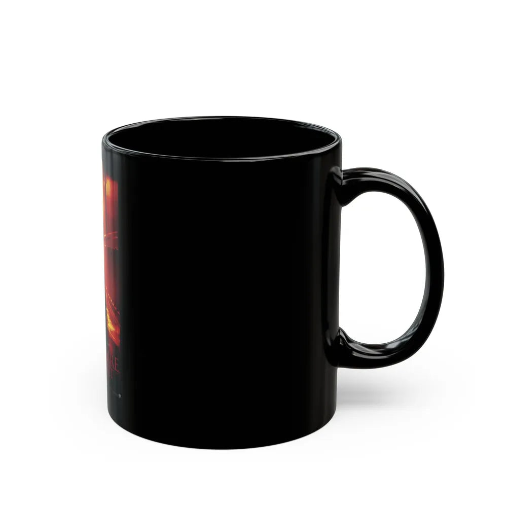 A NIGHTMARE ON ELM STREET (REMAKE TEASER 2) 1984 Movie Poster - Black Coffee Mug-Go Mug Yourself