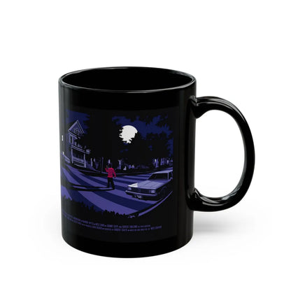 A NIGHTMARE ON ELM STREET (RERELEASE) 1984 Movie Poster - Black Coffee Mug-Go Mug Yourself