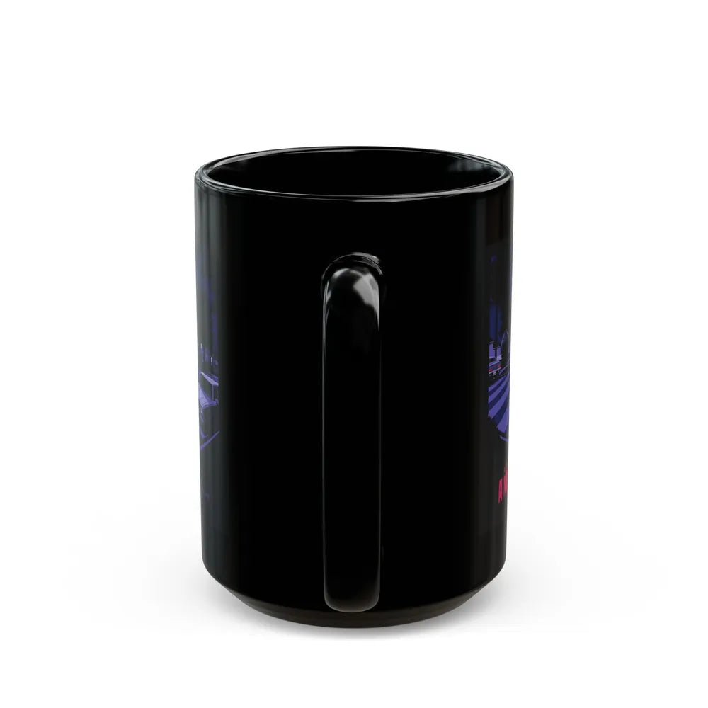 A NIGHTMARE ON ELM STREET (RERELEASE) 1984 Movie Poster - Black Coffee Mug-Go Mug Yourself