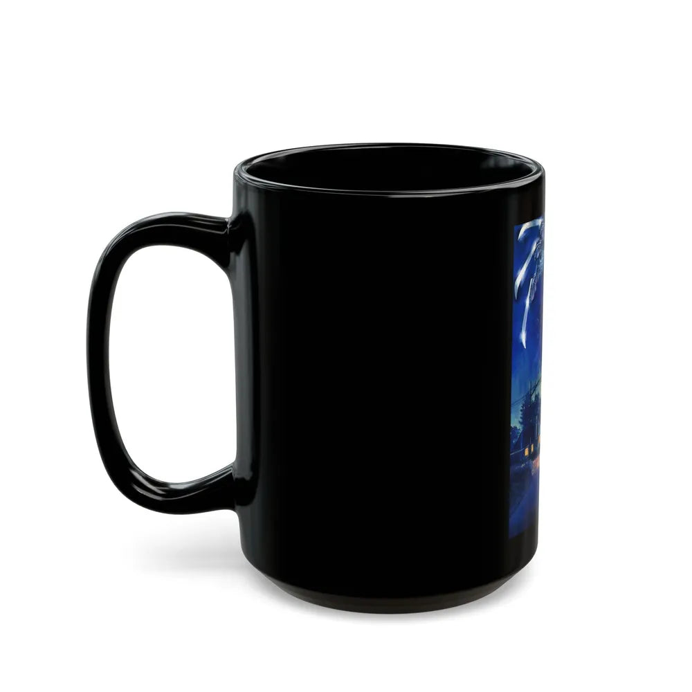 A NIGHTMARE ON ELM STREET (TEXTLESS) 1984 Movie Poster - Black Coffee Mug-Go Mug Yourself