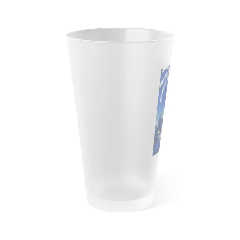 A NIGHTMARE ON ELM STREET (TEXTLESS) 1984 Movie Poster - Frosted Pint Glass 16oz-Go Mug Yourself