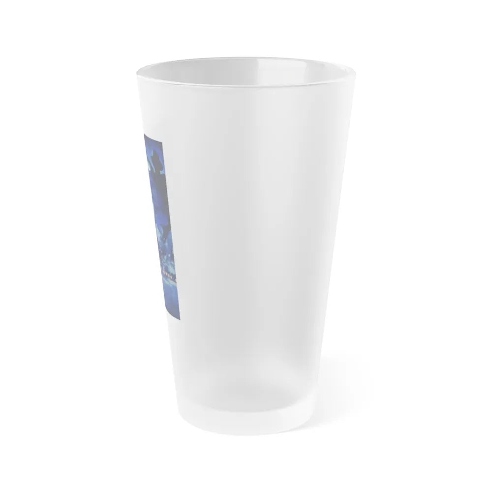 A NIGHTMARE ON ELM STREET (TEXTLESS) 1984 Movie Poster - Frosted Pint Glass 16oz-Go Mug Yourself