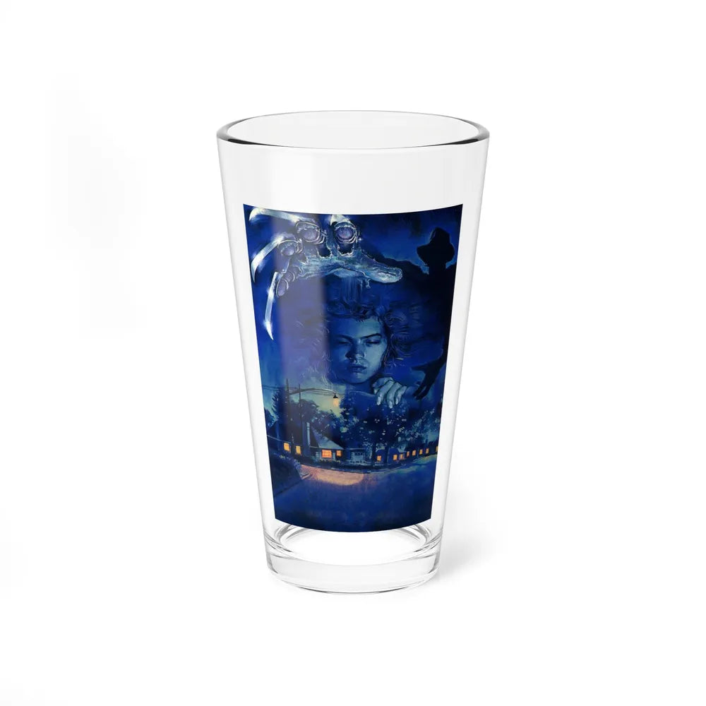 A NIGHTMARE ON ELM STREET (TEXTLESS) 1984 Movie Poster - Pint Glass 16oz-16oz-Go Mug Yourself