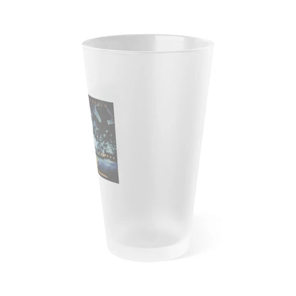 A NIGHTMARE ON ELM STREET (UK) 1984 Movie Poster - Frosted Pint Glass 16oz-Go Mug Yourself