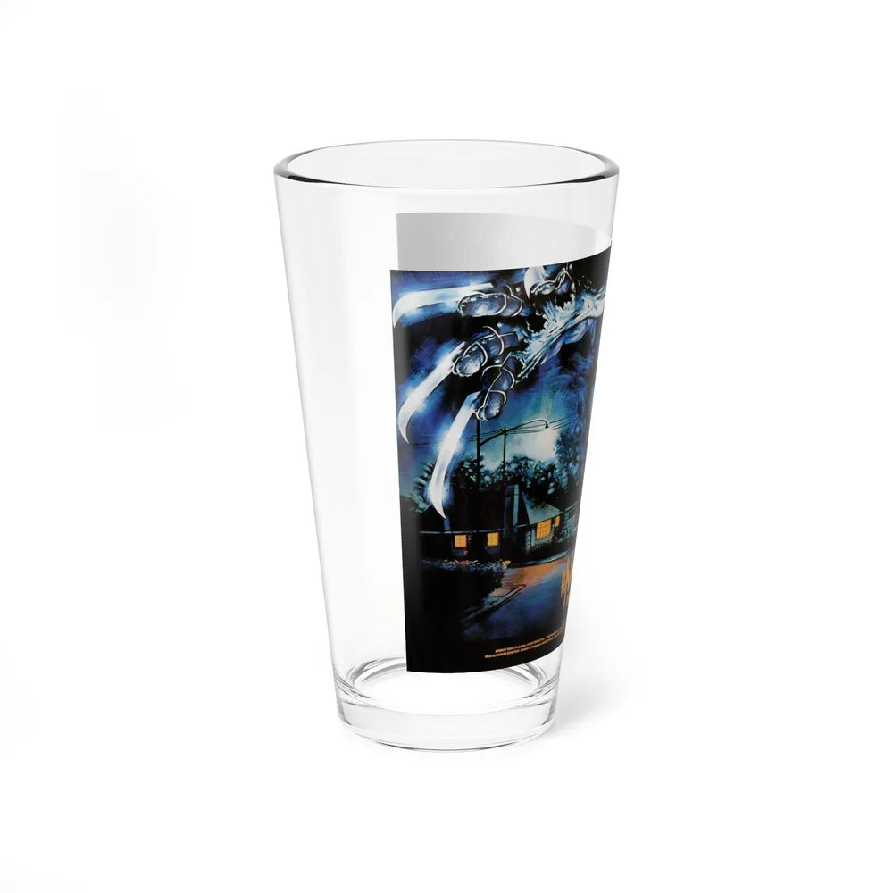 A NIGHTMARE ON ELM STREET (UK) 1984 Movie Poster - Pint Glass 16oz-Go Mug Yourself