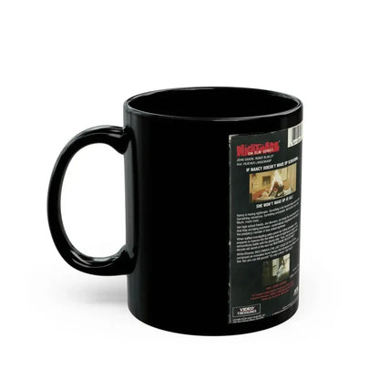 A NIGHTMARE ON ELM STREET (VHS COVER) - Black Coffee Mug - Go Mug Yourself